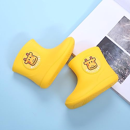 Boys Girls Rain Boots Toddler Kids Waterproof Boots Children Lightweight Rain Shoes with Handles Waterproof Boots2