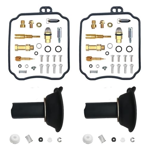 Kit réparation carburateur pour moto Yamaha SRV250 de 1992 à 1998 avec piston