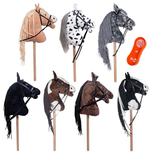 RL24 HKM - Hobby Horse Maya inkl MagicBrush | Steckenpferd mit Trense |...