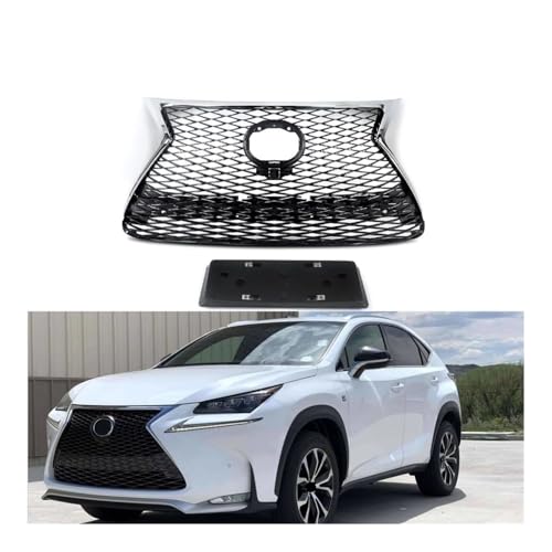 Calandre radiateur maille sur capot pour réparer et relooker le NX300h - 2