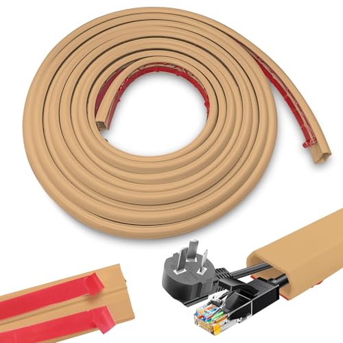 Gaine De Câble Autocollante Blanche De 2 M Pour Câbles électriques