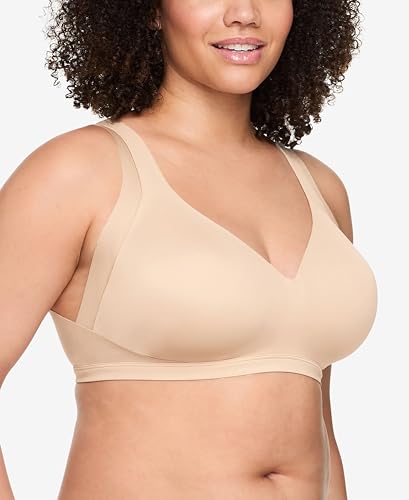 Image of Warner's Womens No Side Effects Underarm and Back-Smoothing Comfort Wireless Lightly Lined T-Shirt Bra Ra2231a