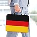 German Flag Laptop Bag, Durable Shockproof Sleeve, Handheld Portable Laptop Bag For 14 In Laptop