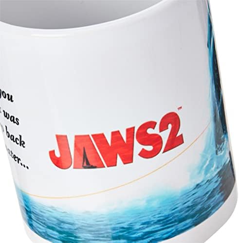 Pyramid MG24844 Jaws 2 Poster Coffee Mug, Porcelain, Multi-Colour