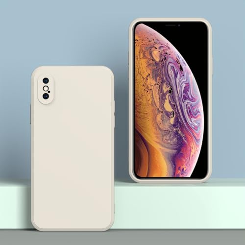 Image of for iPhone Xs Max Case White, Scratch Resistant with Soft Touch, Slim Thin Phone Cover for iPhone Xs Max 6.5 inch