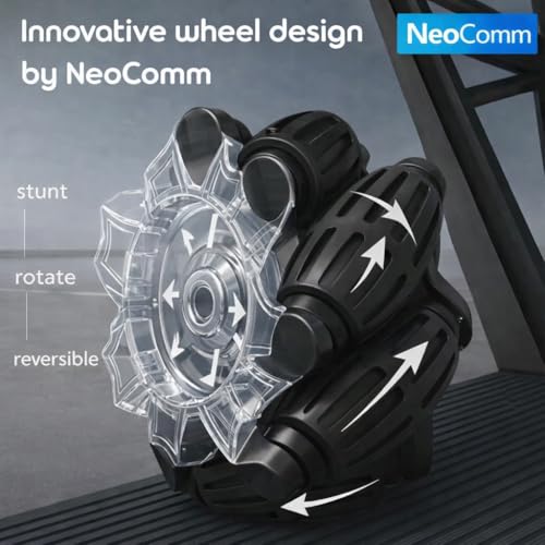 Image of 4x4 RC Rechargeable Remote Control Drift Stunt Car Toy 4WD | 360 Rotating | Dual Sided Climbing | High-Speed Tumbling | 360 Rotation| Remote Control Car for Kids