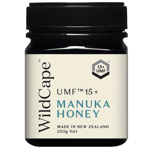 Wildcape Umf 15+ Mgo 514+ Raw Manuka Honey (250G/8.8Oz), Umf Certified, Non-Gmo, Traceable, New Zealand Manuka Honey #TOP20