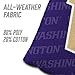 YouTheFan Officially-Licensed NCAA Washington Huskies Set of 4 Cornhole Bags - All Weather Regulation 6” x 6” Size - 16oz Weight - Designed in USA