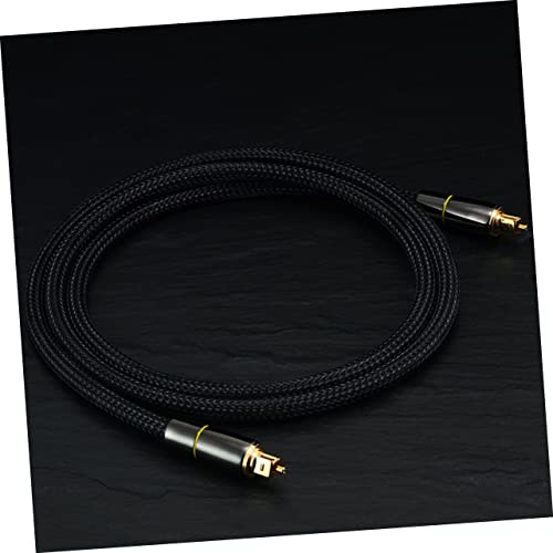 Cable óptico de audio con cuerpo flexible de 10 metros y cubierta protectora 6