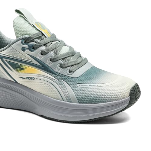 Image of ASIAN Quantum-27 Men's Sports Running Shoes with See-Through Air Sole, Memory Foam Comfort, Breathable Knit Upper & Stylish Athletic Performance Design