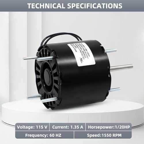Image of Criditpid 3.3-Inch General Purpose Motor Replacement for Fasco D132, Dayton 161M08.