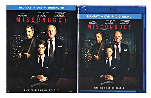 Misconduct (Blu-ray, Dvd, Digital HD ) B06XRS2YY4 Book Cover