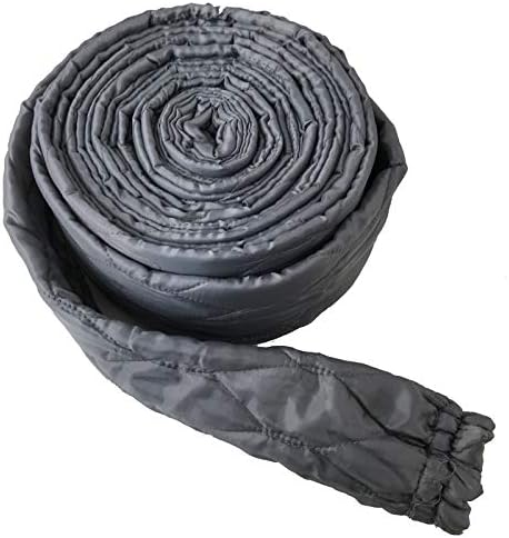 Central Vacuum Cleaner Hose Socks Quilted with Zipper 30ft, Part # 06-1030-06 { Color May Vary from The Picture }