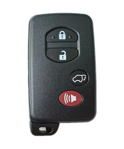 Smart Key for Toyota Highlander 2007-2014, YIKEBALOG 4-Button Remote Key