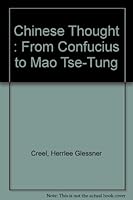 Chinese thought, from Confucius to Mao Tse-Tung B0007DLPB8 Book Cover