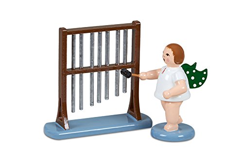 Ange avec carillon de tube figurine poétique pour éveiller la magie de l'enfance