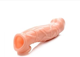 Realistic 2-Inch Penile Extender Sleeve for Enhanced Sensation