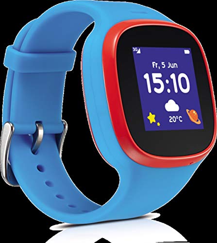 Preisvergleich Produktbild TCL MT30 Family Watch blau / rot - SIM Post