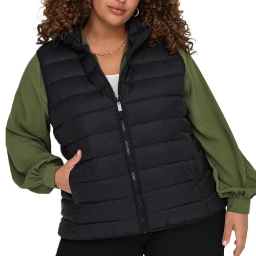 Chaqueta Con Capucha ONLY Carmakoma chaleco acolchado ideal para tus paseos urbanos