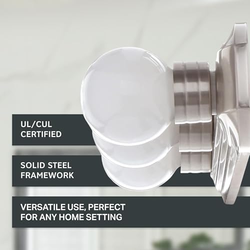 Image of Designers Fountain 3-Lights Melrose Vanity Light Fixture, 18 Inch Wall Mount Sconce for Bathroom, Bedroom or Mirror, Brushed Nickel, 6613-BN