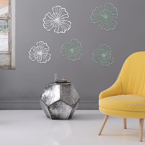 Ensemble de 5 tentures murales en fer forgé double couche haut de gamme