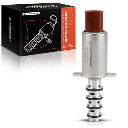 A-Premium Exhaust Engine Variable Valve Timing (VVT) Solenoid Compatible with Volkswagen Passat 2006-2007, Touareg 2004-2007, Eos 2007-2007, R32 2004-2004 & Audi Q7, A3, A3 Quattro, TT Quattro