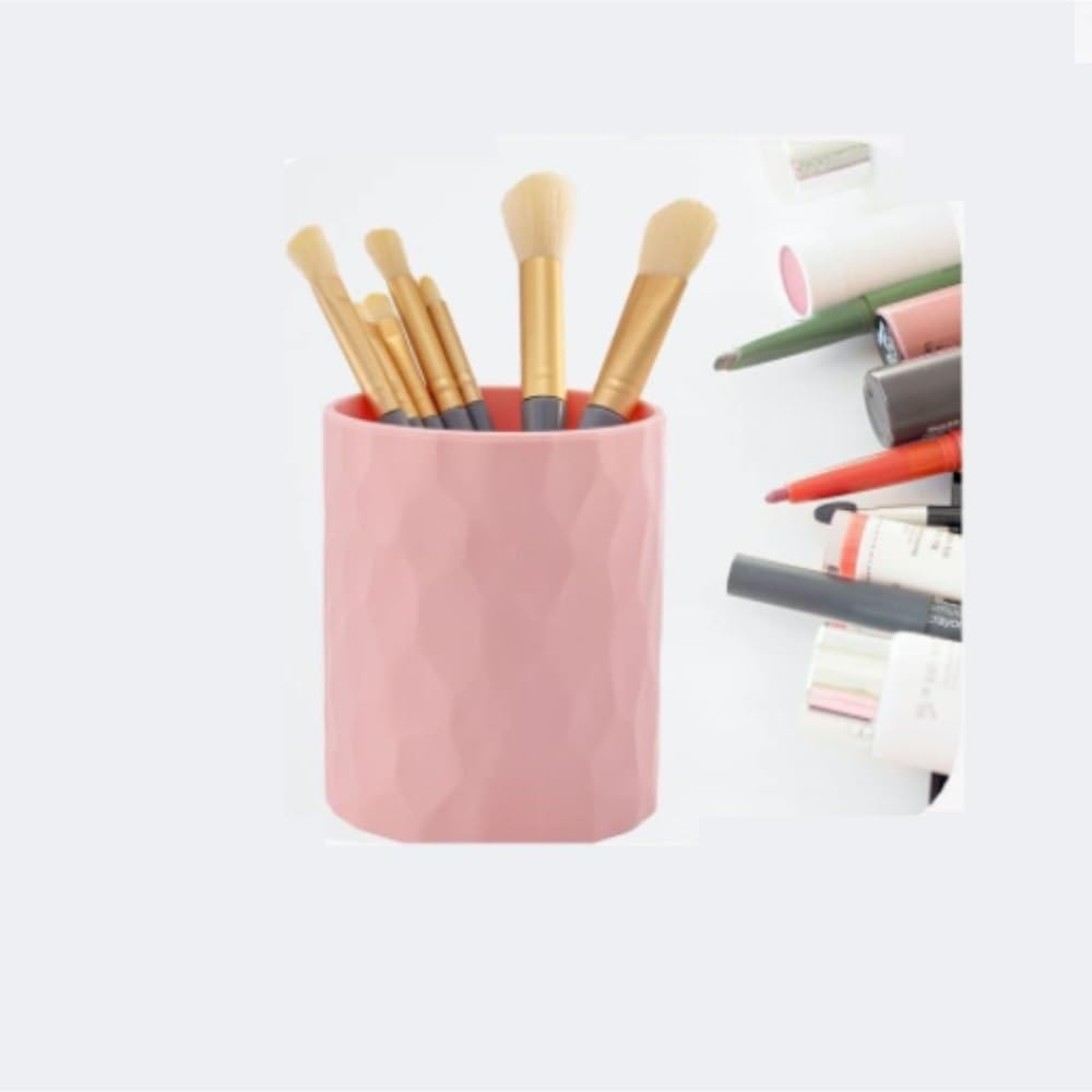 Stifteköcher Stifte Halter Wasserdichter Stifthalter, Einfach Zu Verstauen, Geeignet For Den Einsatz Hause, Im Büro Und In Der Schule Schreibtisch-Organizer(Pink)