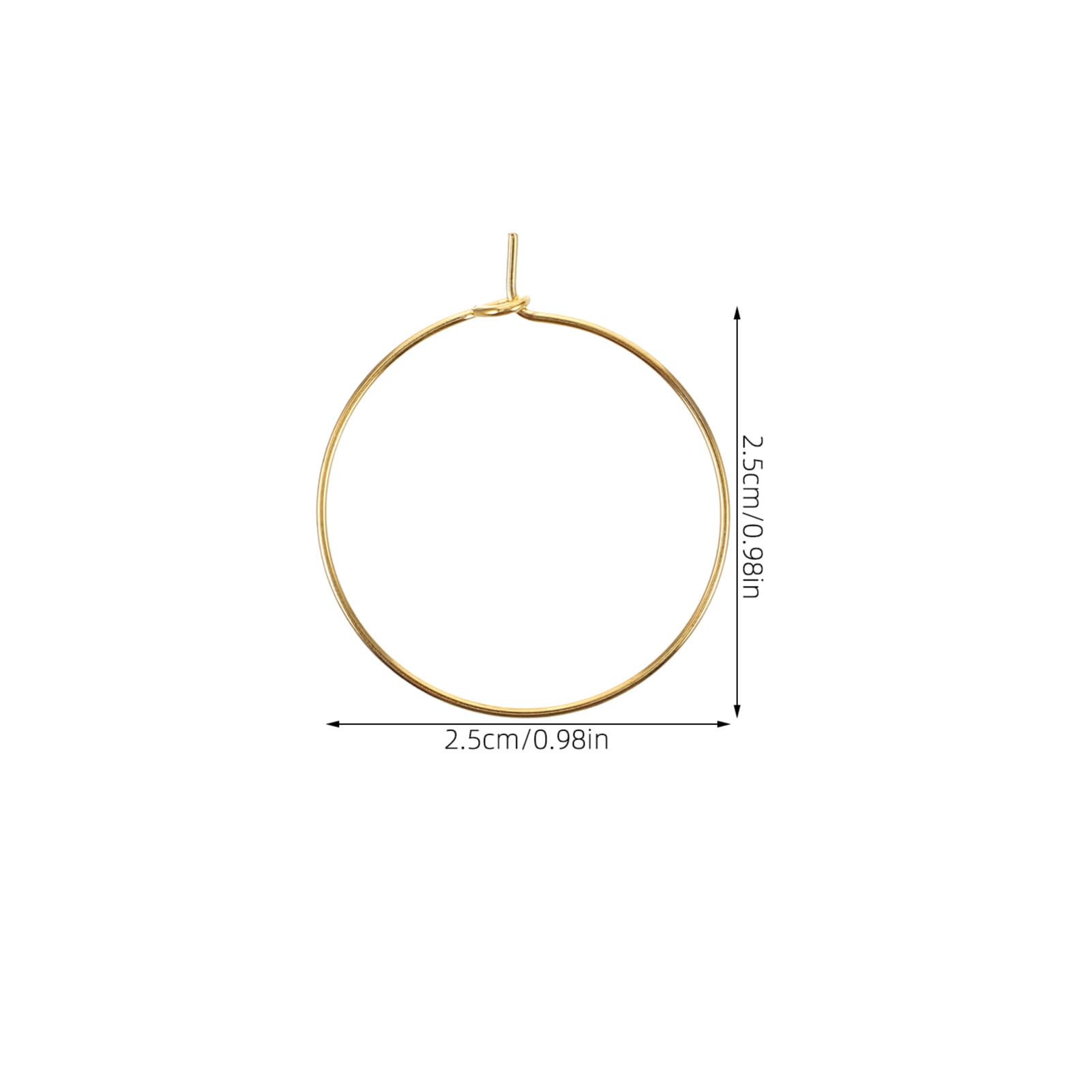 SOLUSTRE Set of 150 Diy Wine Glass Markers Party Rings Versatile Wine Charms for Events Gatherings