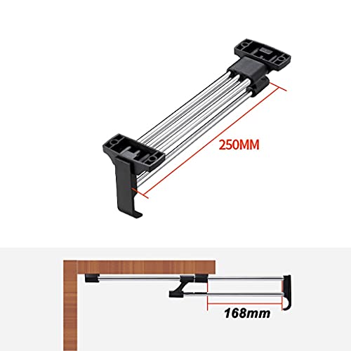 Penderie escamotable plafond télescopique et solide pour cintre - 3