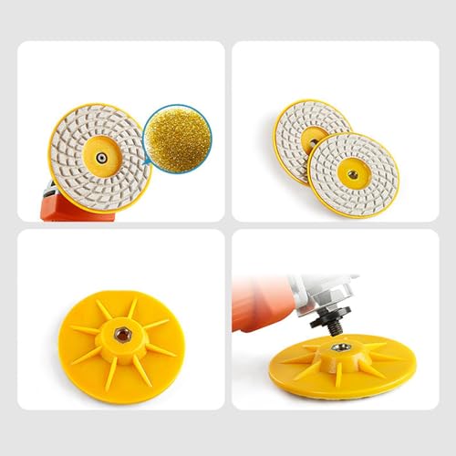 Disque de polissage de diamant sec pour corriger différentes formes - 3