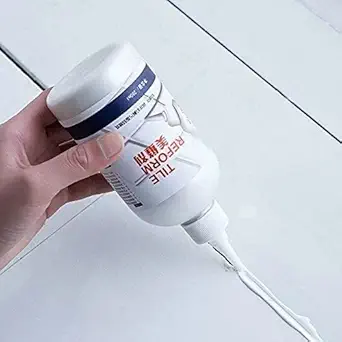 DEVCHHAYA ENTERPRISE Tiles Gap Filler Waterproof Crack Grout Gap Filler Agent Water Resistant Silicone Sealant for DIY Home Sink Gaps for Kitchen, Bathroom (280 Ml White)