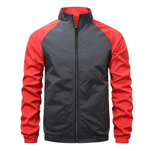 Veste bomber homme bicolore chic et blouson d'aviateur