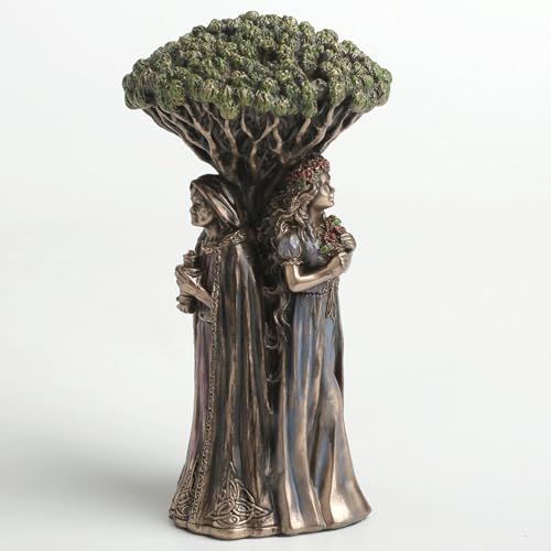 Estatua Triple Diosa Madre Doncella y Anciana 4.6 pulg miniatura 5