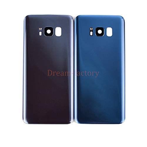 Lysee Mobile Phone Housings & Frames - 30Pcs For Galaxy S8 G950 Battery Door Back Housing For Samsung S8 Plus G955 Rear Glass With Back Camera Lens Cover +Adhesive Dhl - (Color: Mix Order) #TOP2