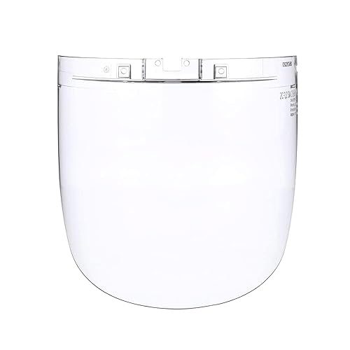 Miniatura 8 de Sellstrom Ventana de repuesto para máscara de seguridad multiusos DP4, policarbonato, revestimiento antivaho, tinte transparente, 12.125 pulgadas de