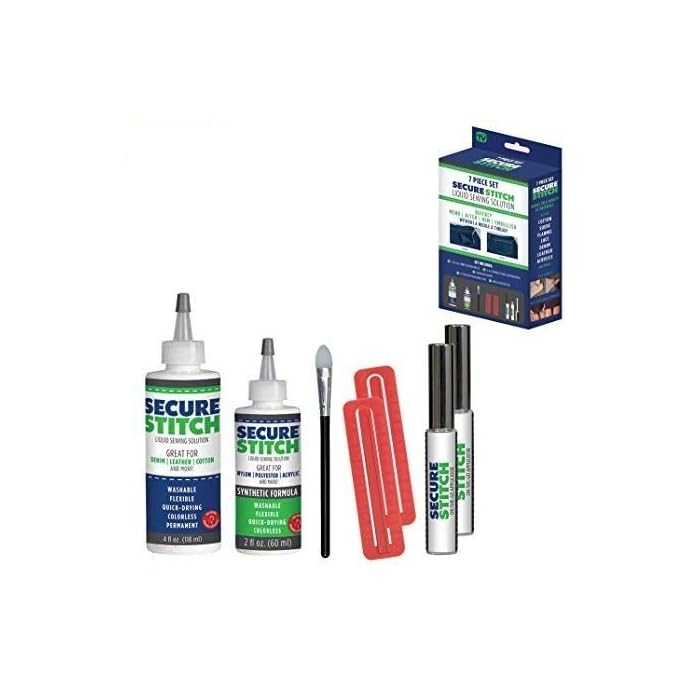 Buy Trady Multi Liquid Glue,Sew Glue Liquid, Instant Fabric & Leather Adhesive Kit, Secure