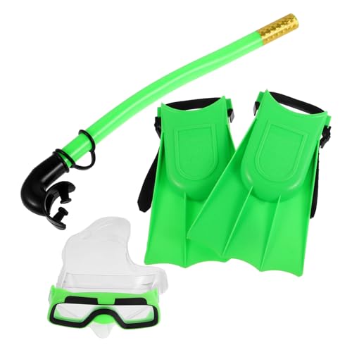 INOOMP 1 Set Set with Fins Durable Snorkeling Gear for Comfortable for All Face Shapes for Ocean Adventures Kit