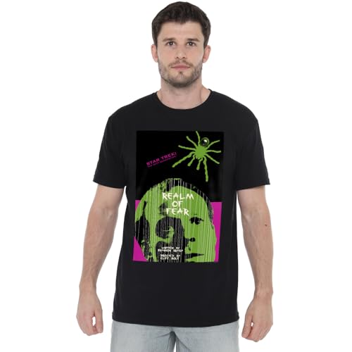 T-Shirt Star Trek TNG Season 6 Episode 2 Vêtement Casual Noir à Porter au Quotidien