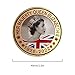 Queen Elizabeth II Commemorative Coins, Queen Elizabeth II Collectible Coins, Queen of England 1926-2022 Memorial Coins Royal Memorabilia, Queen Souvenir Coin Collection Gifts Decoration for Collector