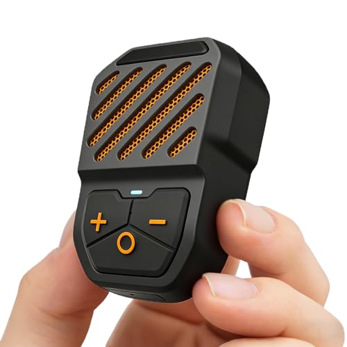 Wearable Outdoor Speaker, Clip-On Wireless Portable Speaker Built-in Mic Music/Calls, Small Outdoor Speakers for Hands-Free 15 Hour Playtime, Mini Jobsite Speaker with IPX5, Gifts for Working Sports