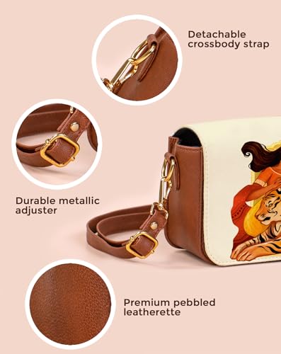 Image of Kalankit Rakhi Gift Hamper For Sister | Rakhi Gift For Girls, Sling Bag For Women, Travel Crossbody Bags, Stylish Cross Sling Bags for Woman | Rakhi Gifts For Sister, Gifts for Rakshabandhan