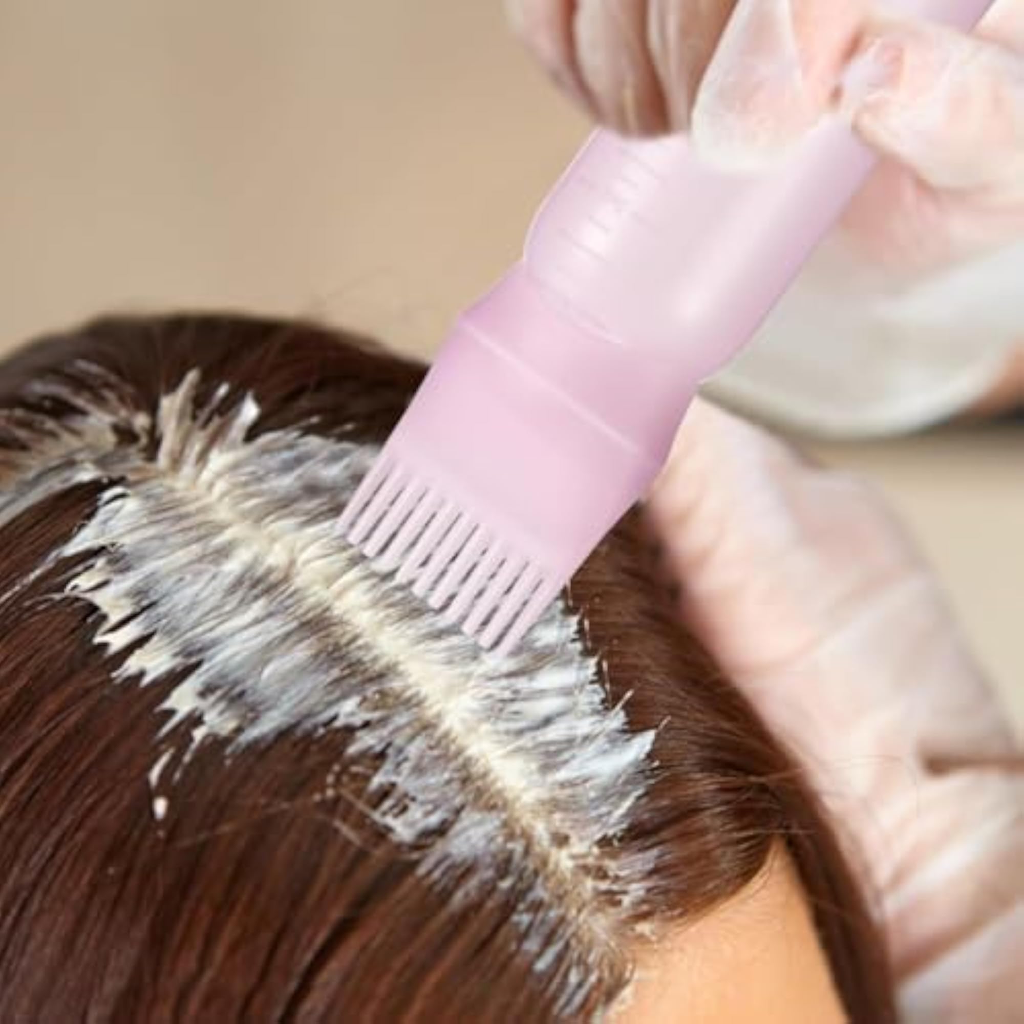 Hair Oil Applicator Bottle with Comb for Scalp