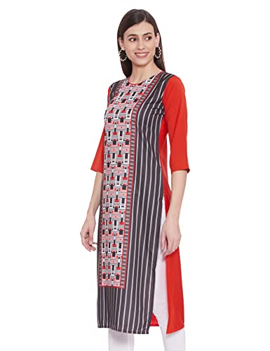 Image of Women's Crepe Regular Kurta
