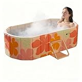 Photo Gallery xudrez vasca da bagno per ghiaccio e vasca da bagno calda portatile pieghevole per 1-2 persone, pvc autoportante pieghevole senza coperchio, vasca per bambini adulti, stampa arancione 1,5m Photo Gallery xudrez vasca da bagno per ghiaccio e vasca da bagno calda portatile pieghevole per 1-2 persone, pvc autoportante pieghevole senza coperchio, vasca per bambini adulti, stampa arancione 1,5m
