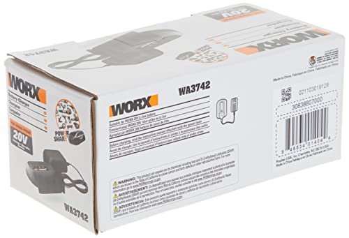 Worx 20V 0.4A Charger, WA3742 - image 6