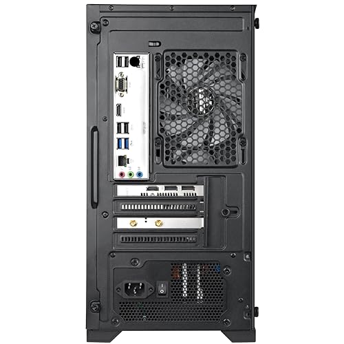 Image of Gaming Desktop PC, Intel 12th Gen up to 4.30 GHz, AMD Radeon RX 580 8G GDDR5, 16GB DDR5 4800 MHz RAM, 1TB M.2 NVME SSD, Windows 11 Pro, WiFi, Bluetooth 5.0, VR Ready,RGB Fans x4