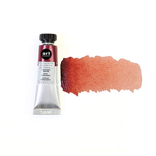Art Philosophy Artist Grade Watercolor Tubes - Permanent Brown