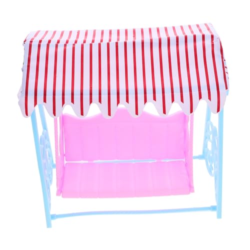 ZUNOXAZ Puppenschaukel Realistische Schaukel für Puppenhaus Dekoration aus...