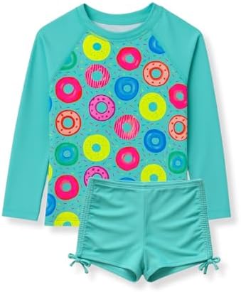 Kit 2 Peças Biquini Infantil Menina Shorts Proteção Uv 50