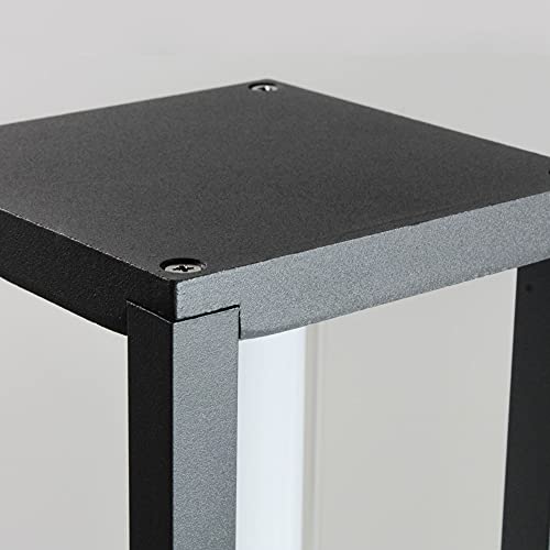 Miniatura 3 de Wonderlamp - Baliza De Exterior Led Fuero 10w , Impermeable Ip 54, Luz Neutra, Farola De Jardín Exterior Moderno, Antracita